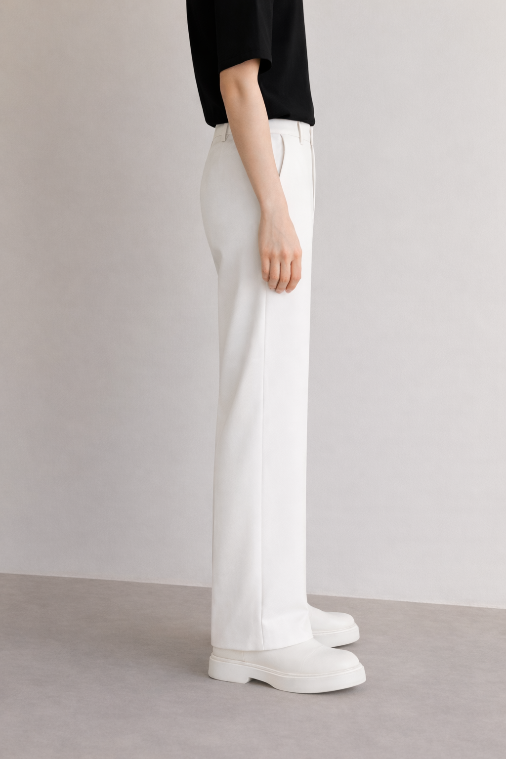 Korean Old Money Bootcut Flared Pant