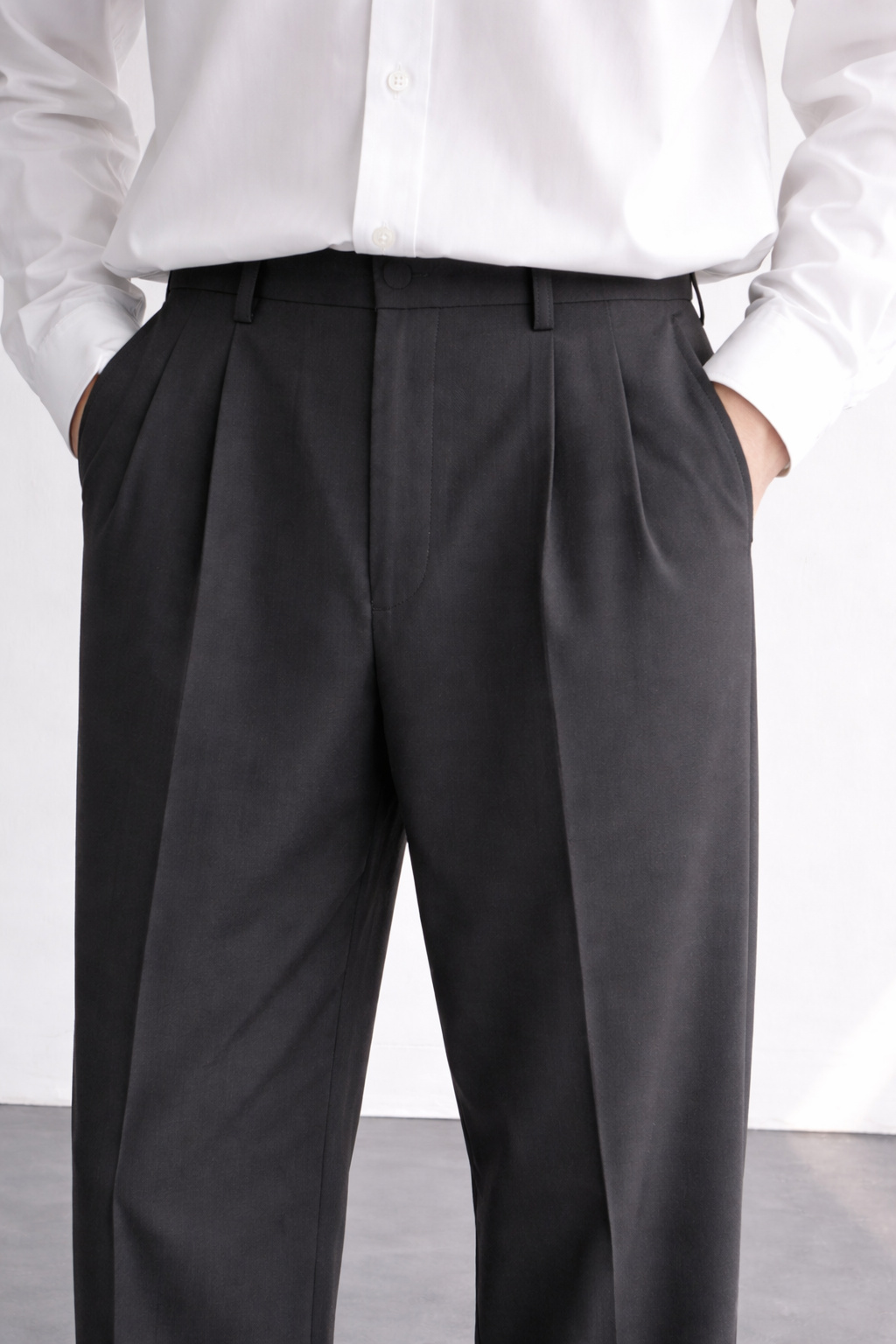 Korean Old Money Straight Fit Pant
