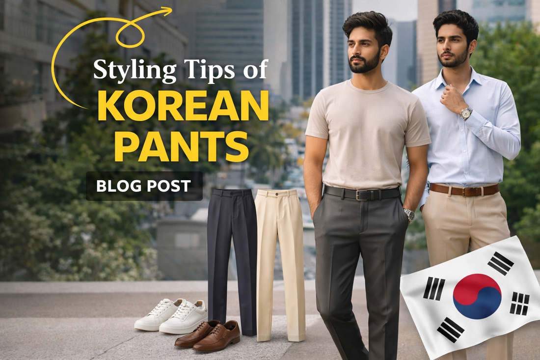 7 Ways to Style Korean Trousers for Indian Men