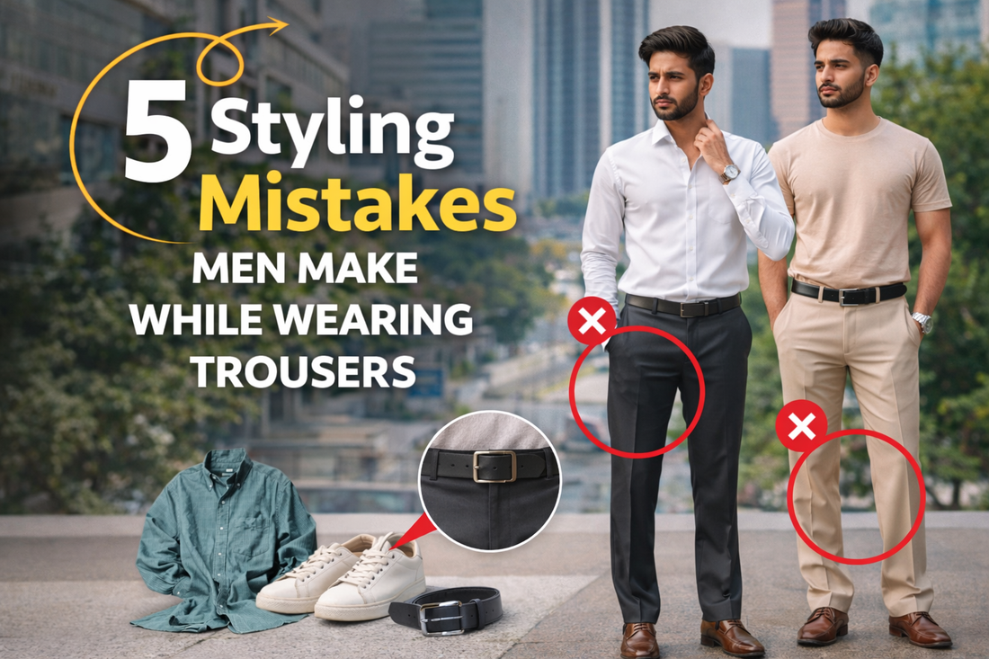 5 Styling Mistakes Men Make While Wearing Trousers