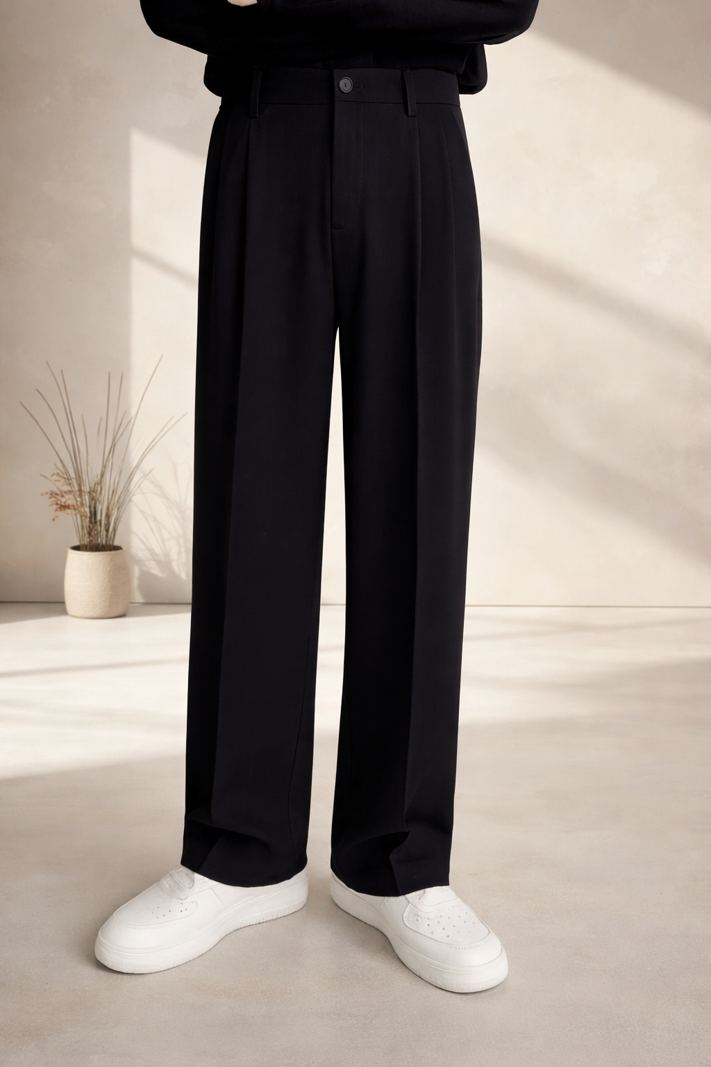 Men's Straight Fit Korean Pants