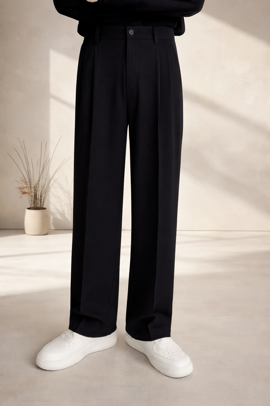 Men's Straight Fit Korean Pants