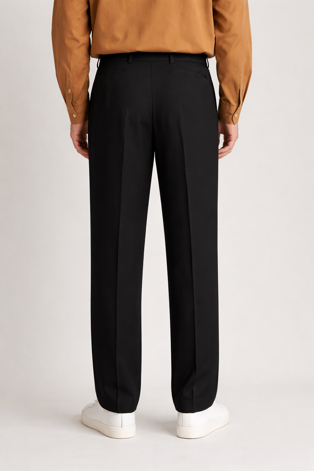 Korean Old Money Pants For Men (Black)