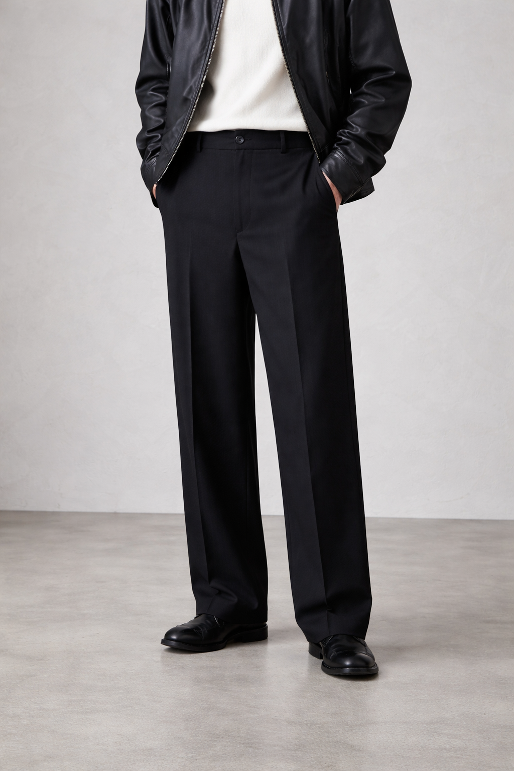 Japanese Minimal Straight Fit Trouser