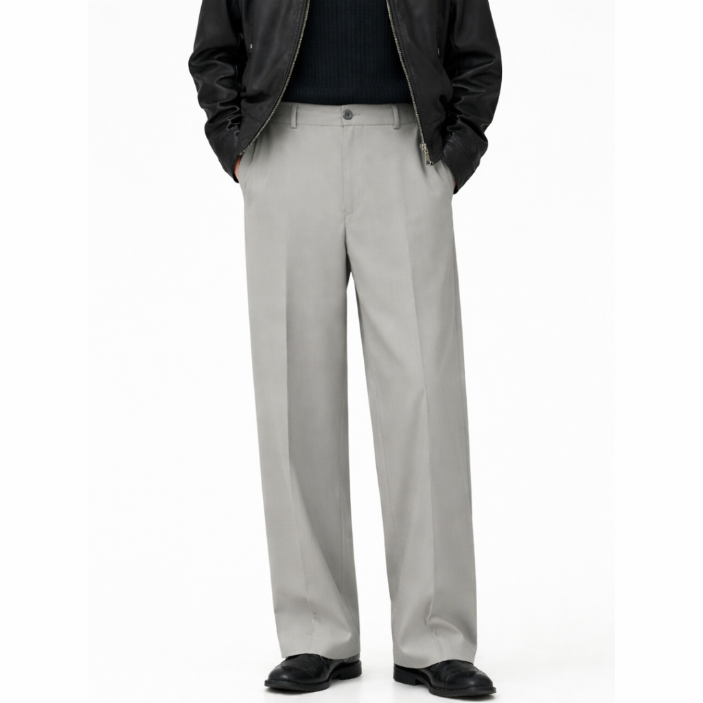 Japanese Minimal Straight Fit Trouser