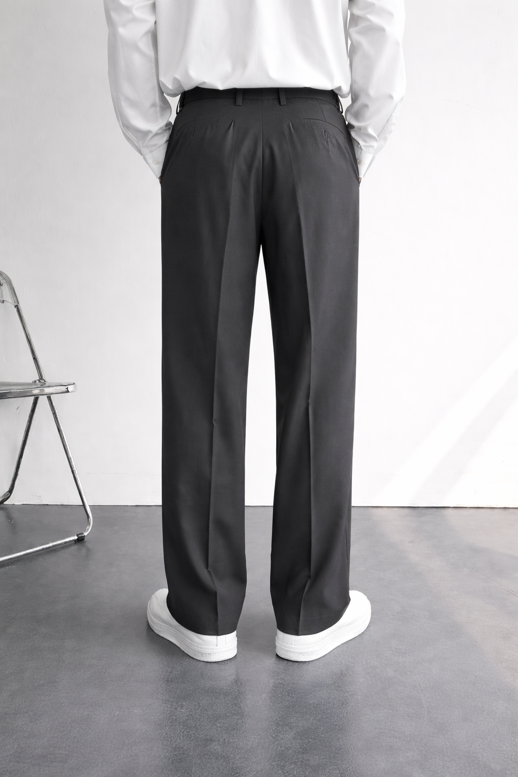 Korean Old Money Straight Fit Pant