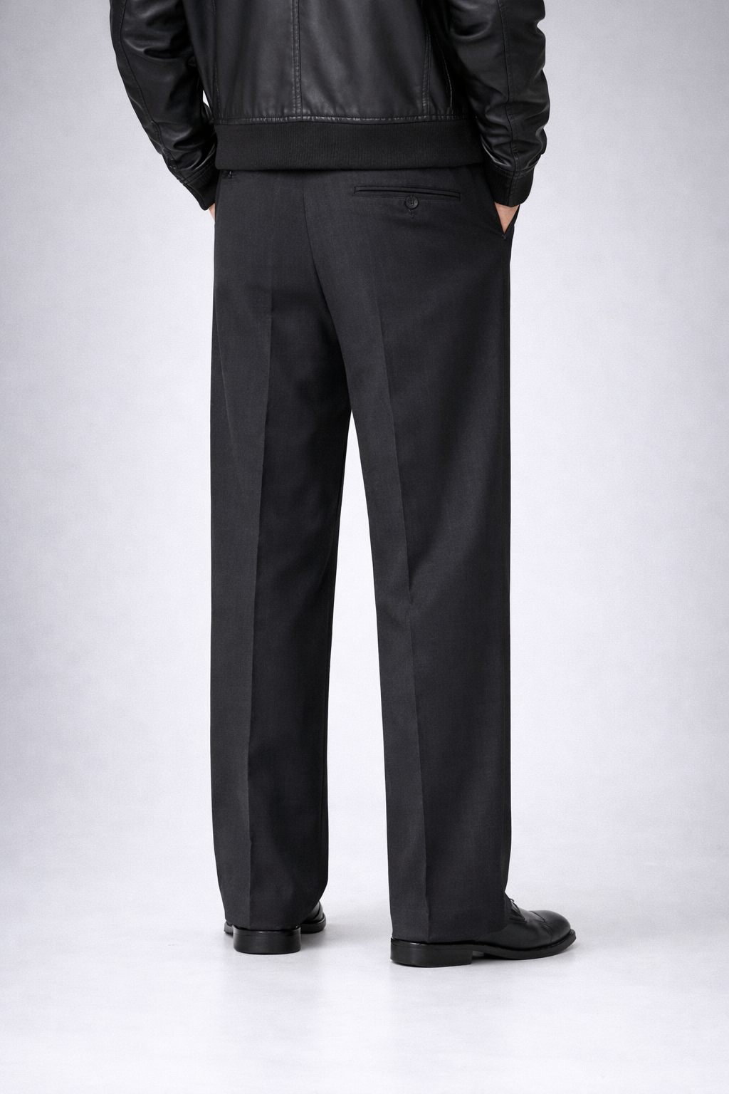 Japanese Minimal Straight Fit Trouser for Men – Grey
