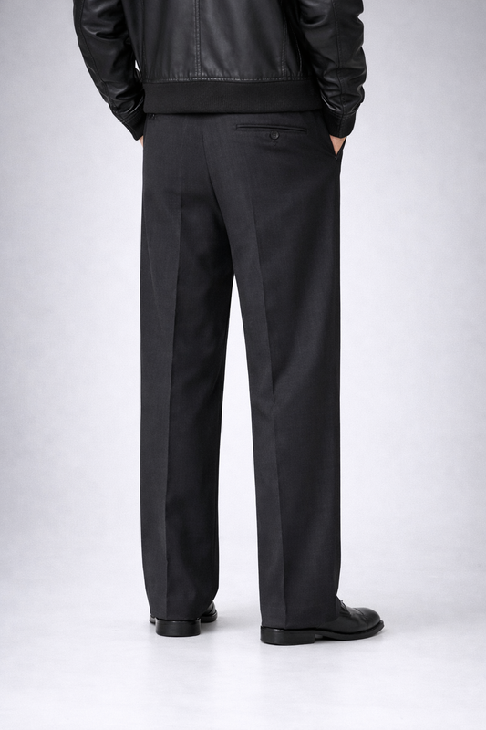 Japanese Minimal Straight Fit Trouser for Men – Grey